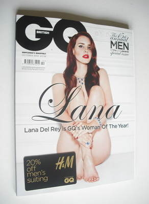 British GQ magazine - October 2012 - Lana Del Rey cover