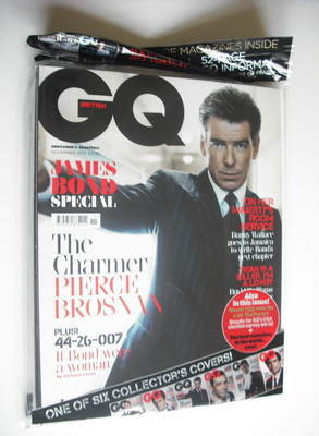 British GQ magazine - November 2012 - Pierce Brosnan cover