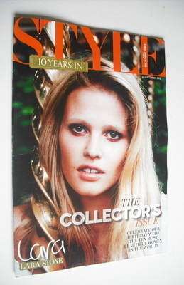 Style magazine - Lara Stone cover (23 September 2012)