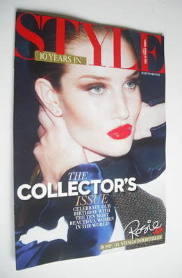 <!--2012-09-23-->Style magazine - Rosie Huntington-Whiteley cover (23 Septe