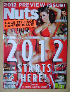 <!--2011-12-30-->Nuts magazine - Lucy Pinder cover (30 December 2011-5 Janu
