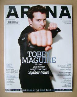 Arena magazine - June 2007 - Tobey Maguire cover