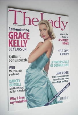 The Lady magazine (28 September 2012 - Grace Kelly cover)