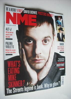 NME magazine - Mike Skinner cover (27 October 2012)