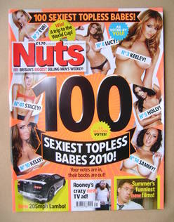 Nuts magazine - 100 Babes 2010 cover (28 May-3 June 2010)