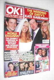 OK! magazine - Kate Garraway wedding cover (4 October 2005 - Issue 489)