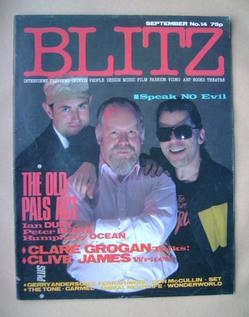<!--1983-09-->Blitz magazine - September 1983 - Ian Dury, Peter Blake, Hump