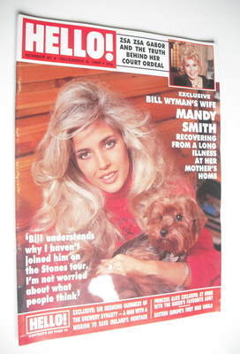 Hello! magazine - Mandy Smith cover (9 December 1989 - Issue 81)