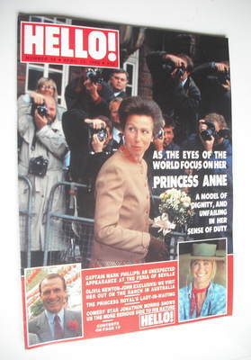 <!--1989-04-22-->Hello! magazine - Princess Anne cover (22 April 1989 - Iss
