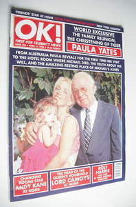 OK! magazine - Paula Yates cover (17 April 1998 - Issue 106)