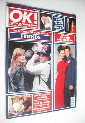 OK! magazine - Sarah Ferguson & Friends cover (10 April 1998 - Issue 105)