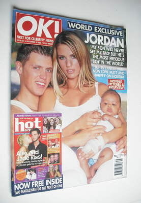 OK! magazine - Jordan Katie Price cover (4 September 2002 - Issue 331)
