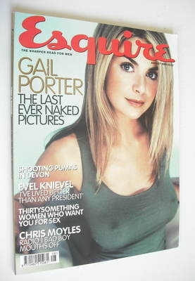 <!--1999-08-->Esquire magazine - Gail Porter cover (August 1999)