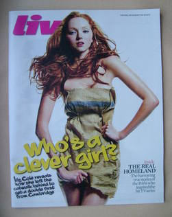 Live magazine - Lily Cole cover (20 May 2012)