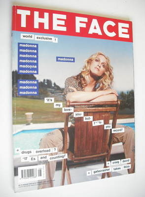 The Face magazine - Madonna cover (August 2000 - Volume 3 No. 43)