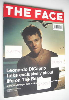 The Face magazine - Leonardo DiCaprio cover (February 2000 - Volume 3 No. 37)