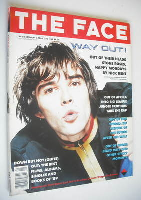 The Face magazine - Ian Brown cover (January 1990 - Volume 2 No. 16)