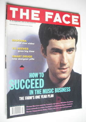 The Face magazine - Peter Hooton cover (February 1991 - Issue 29)