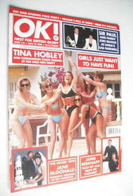 OK! magazine - Tina Hobley cover (19 June 1998 - Issue 115)