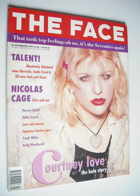 The Face magazine - Courtney Love cover (February 1993 - Volume 2 No. 53)