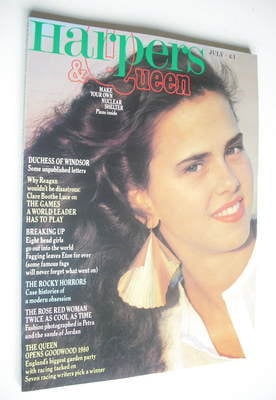 <!--1980-07-->British Harpers & Queen magazine - July 1980