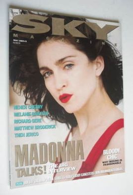 <!--1989-05-->Sky magazine - Madonna cover (May 1989)