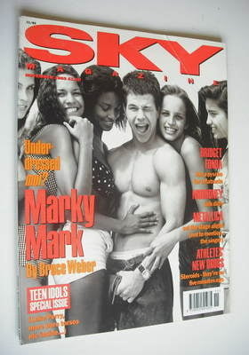 Sky magazine - Marky Mark cover (November 1992)