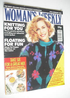 Woman's Weekly magazine (29 January 1991)