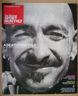 The Observer Sport Monthly magazine - Marco Pantani cover (March 2004)