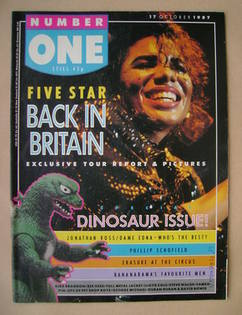 <!--1987-10-17-->NUMBER ONE Magazine - 17 October 1987