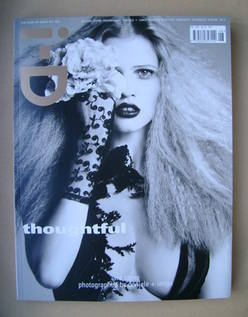 i-D magazine - Lara Stone cover (Winter 2012 - Issue 322)