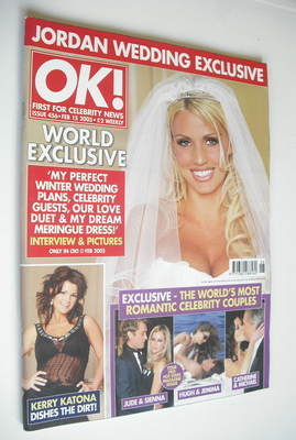 OK! magazine - Jordan Katie Price cover (15 February 2005 - Issue 456)