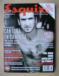 Esquire magazine - Eric Cantona cover (November 1995)