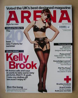 Arena magazine - April 2004 - Kelly Brook cover