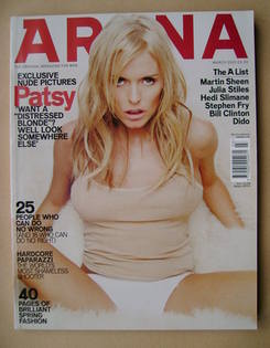 Arena magazine - March 2001 - Patsy Kensit cover