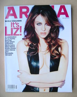 Arena magazine - May 2001 - Liz Hurley cover