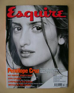 Esquire magazine - Penelope Cruz cover (May 2001)