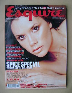 Esquire magazine - Victoria Beckham cover (November 2000)