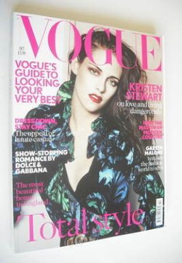 British Vogue magazine - October 2012 - Kristen Stewart cover