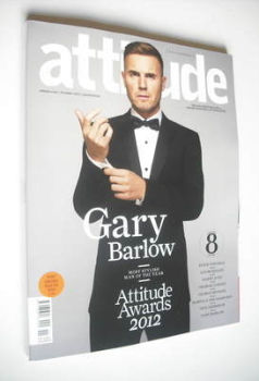 Attitude magazine - Gary Barlow cover (November 2012 - Issue 224)