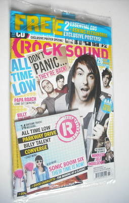 Rock Sound magazine - All Time Low cover (November 2012)
