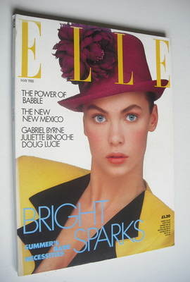 British Elle magazine - May 1988
