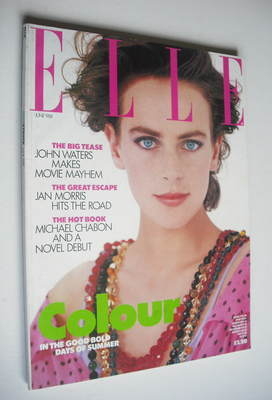 British Elle magazine - June 1988