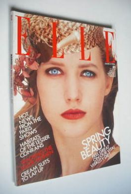 <!--1986-03-->British Elle magazine - March 1986 - Cecilia Chancellor cover