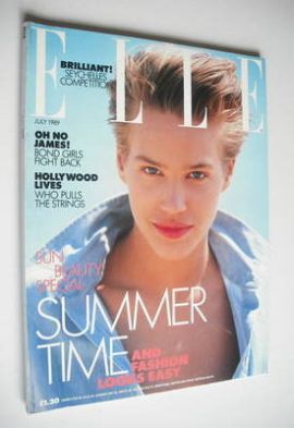 British Elle magazine - July 1989