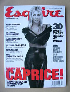 Esquire magazine - Caprice cover (September 1997)