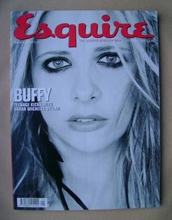 Esquire magazine - Sarah Michelle Gellar cover (January 2001)