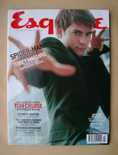 Esquire magazine - Tobey Maguire cover (July 2002)