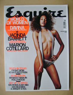 Esquire magazine - Davina Mulimbi cover (February 2005)