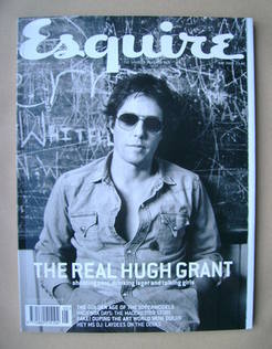 Esquire magazine - Hugh Grant cover (May 2002)